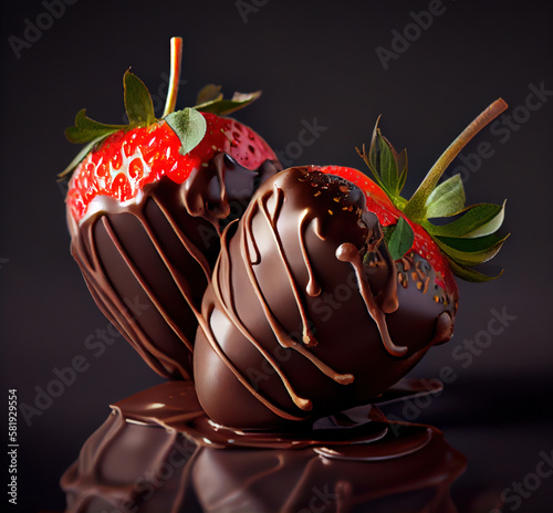 chocolate-covered strawberries
