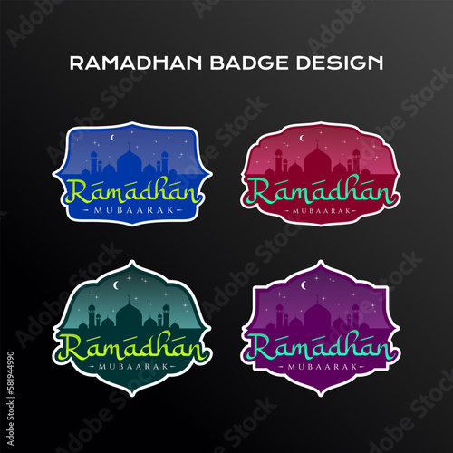 Ramadhan Mubaarak Badge Collection