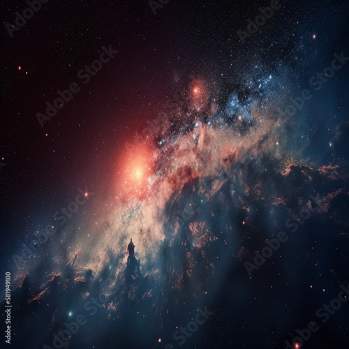 galaxy in space