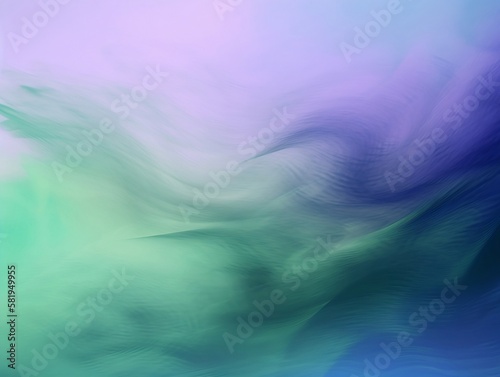 A Background of Violet, Green, and Blue. Generative AI