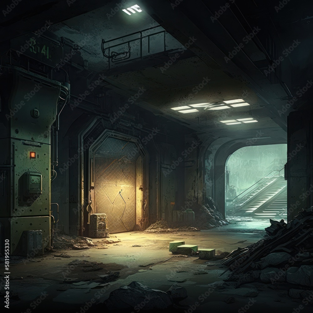Underground Military Base Game Art Underground Military Base Game Art