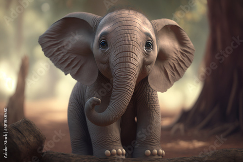 The Charm of Fluffy Elephants  An Irresistible Delight for Animal Lovers