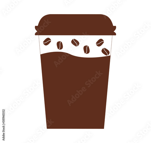 paper coffee cups. Coffee Cup Mockup. Vector Template