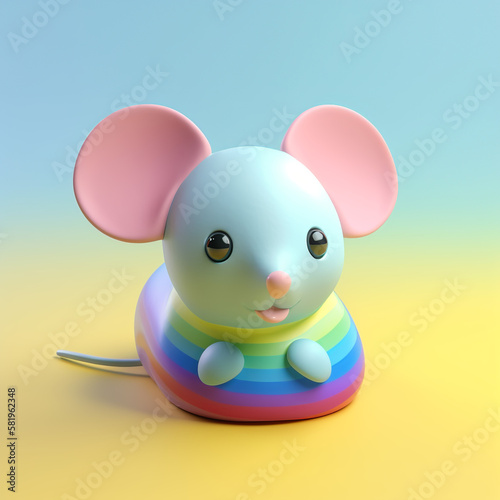mouse  computer  cartoon  anime  style  animal  cartoon  rat  illustration  vector  pet  cute  baby  mammal  rodent  funny  character  fun  cat  elephant  art  toy  isolated  small  generative ai