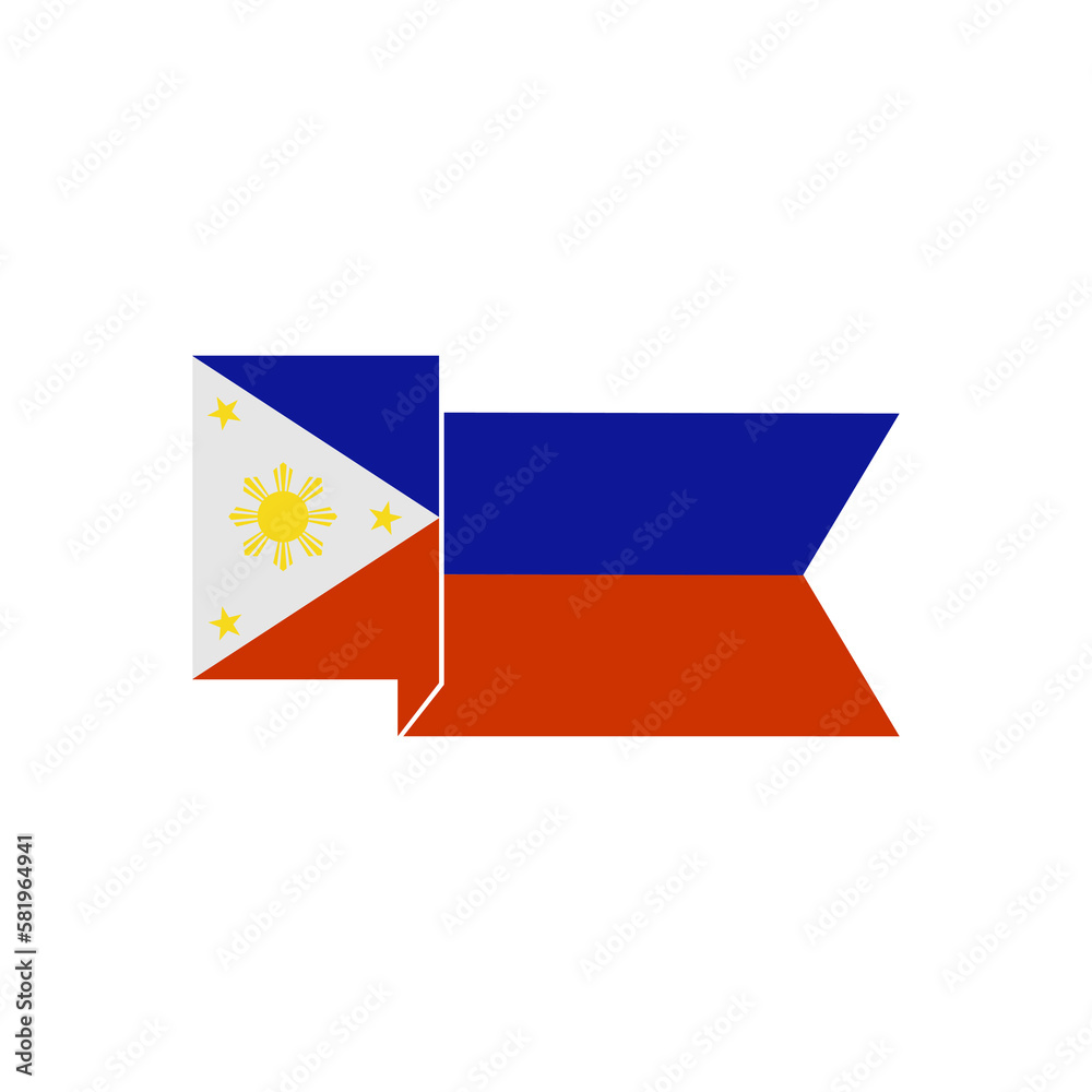 Philippines flags icon set, Philippines independence day icon set sign vector symbol Philippines flags icon set, Philippines independence day icon set sign vector symbol