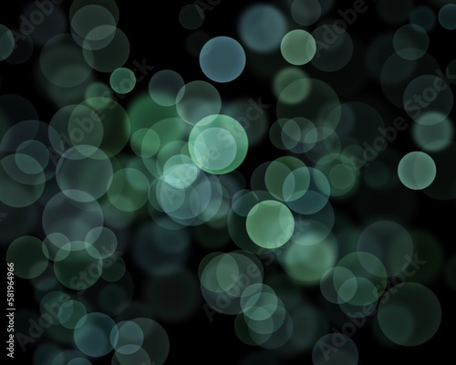 abstract background with bokeh
