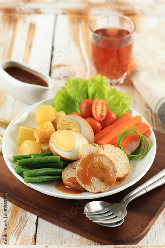 Selat Solo, Traditional Javanese Indonesian Menu with European Influences.