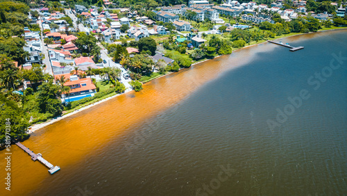 Billede på lærred Lagoa da Conceição Floripa Ponta do Pitoco Florianópolis Lago Paisagem Natureza