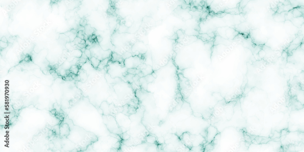 White and blue marble texture panorama background pattern with high ...