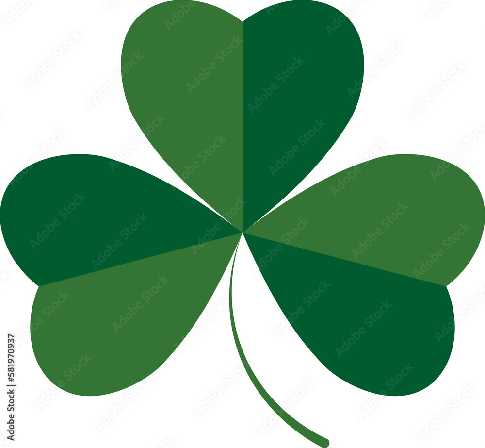 Clover icon, Patrick’s Day symbol, three leaf, PNG illustration Clover icon, Patrick’s Day symbol, three leaf, PNG illustration