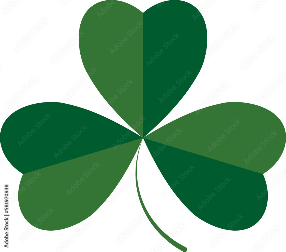 Clover icon, Patrick’s Day symbol, three leaf, PNG illustration Clover icon, Patrick’s Day symbol, three leaf, PNG illustration