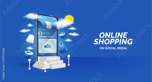 Online Shopping on social media