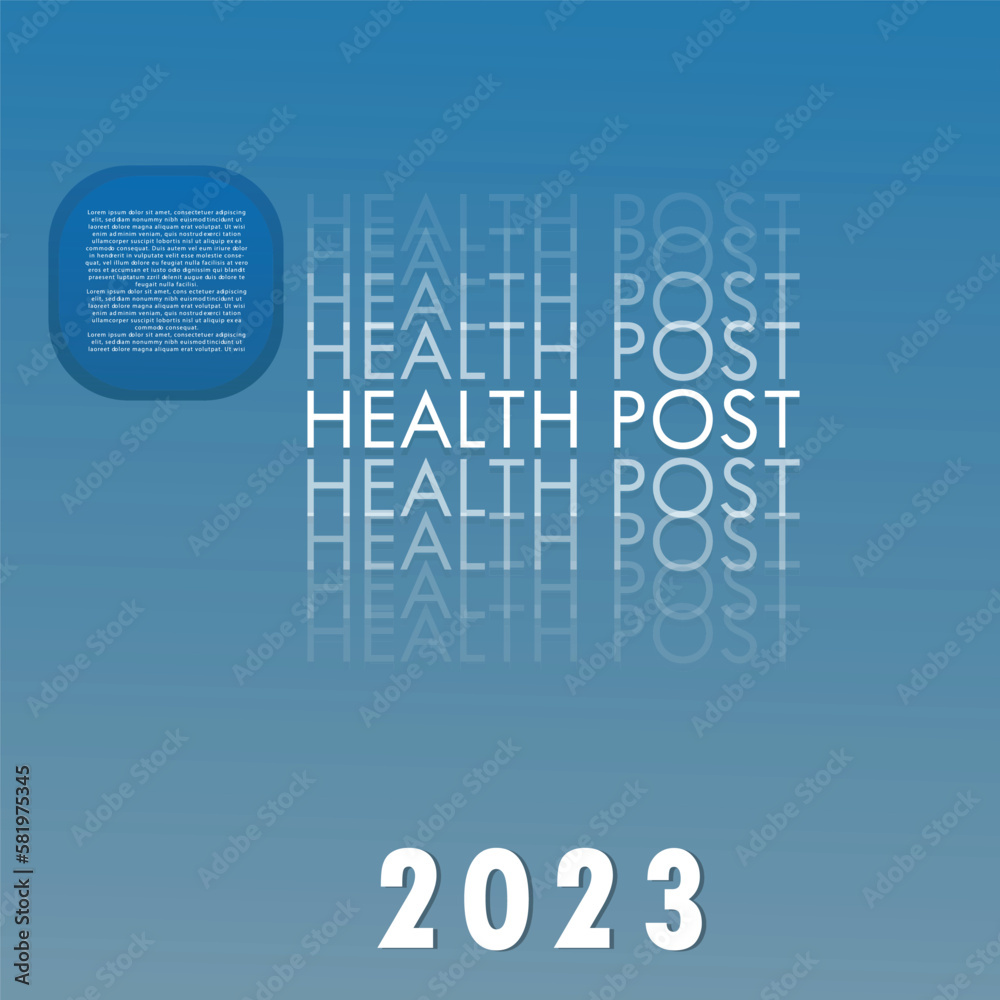 background with circles HEALTH POST 2023 LATEST SOCIAL MEDIA POST ABOUT HEALTH