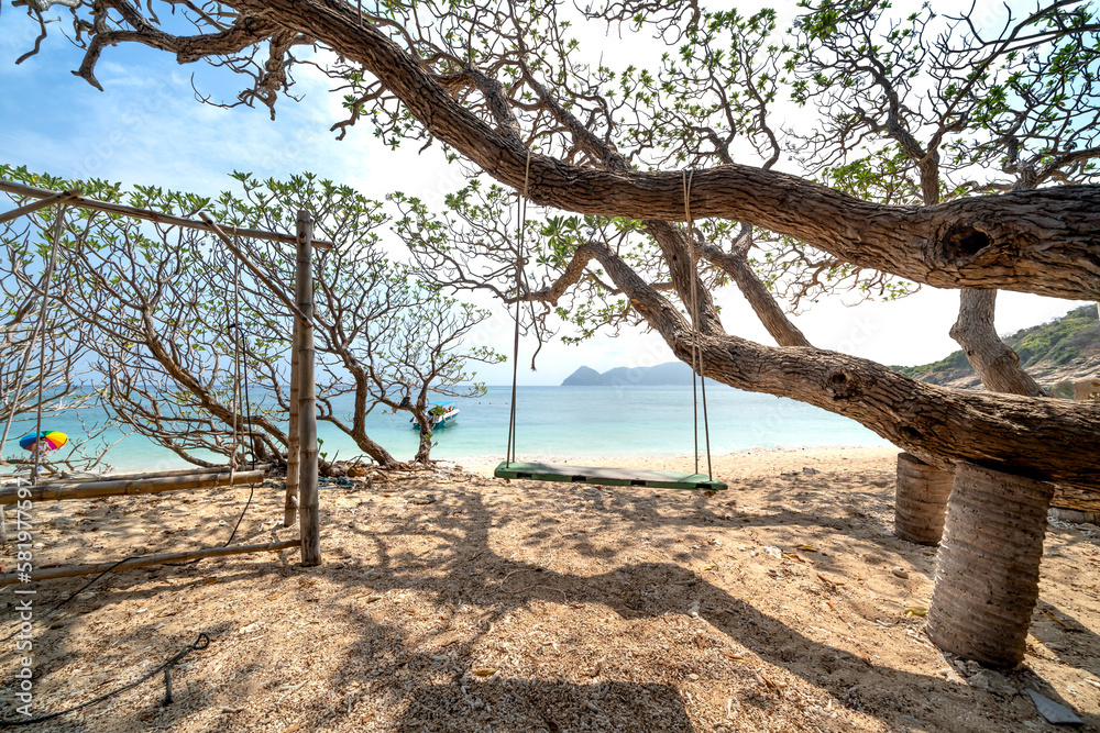 Beautiful unspoiled landscape on Con Dao island in Ba Ria-Vung Tau province, Vietnam Beautiful unspoiled landscape on Con Dao island in Ba Ria-Vung Tau province, Vietnam