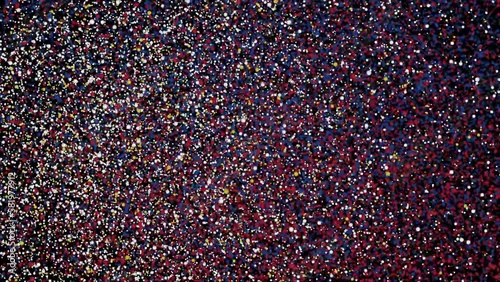 ボールが集まってフィリピンの国旗になります