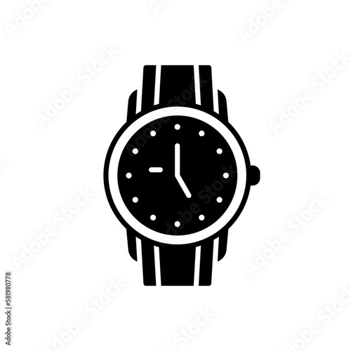 A watch icon to enhance your appearance or fashion as well as a timepiece or timer