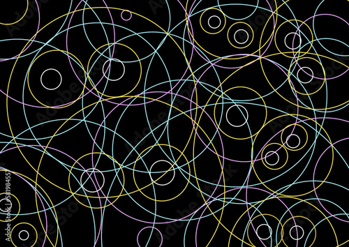 abstract background with circles