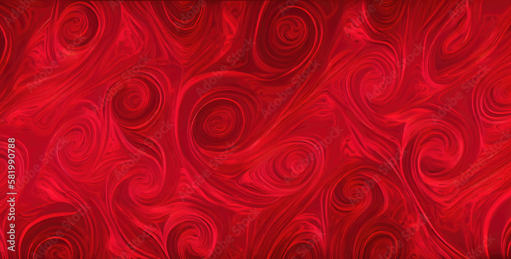 Artificially Intelligent Red: Dazzling Swirl Pattern Background Powered by Digital AI Technology Artificially Intelligent Red: Dazzling Swirl Pattern Background Powered by Digital AI Technology