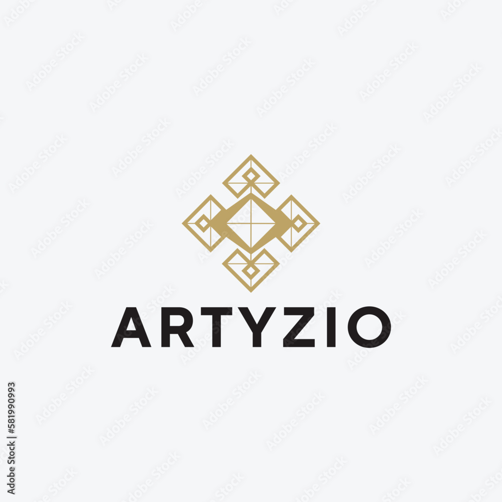 Letter A Simple Monogram Logo Letter A Simple Monogram Logo
