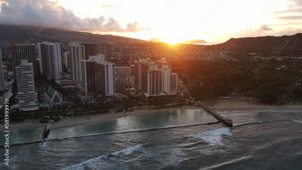Waikiki Beach Sunrise