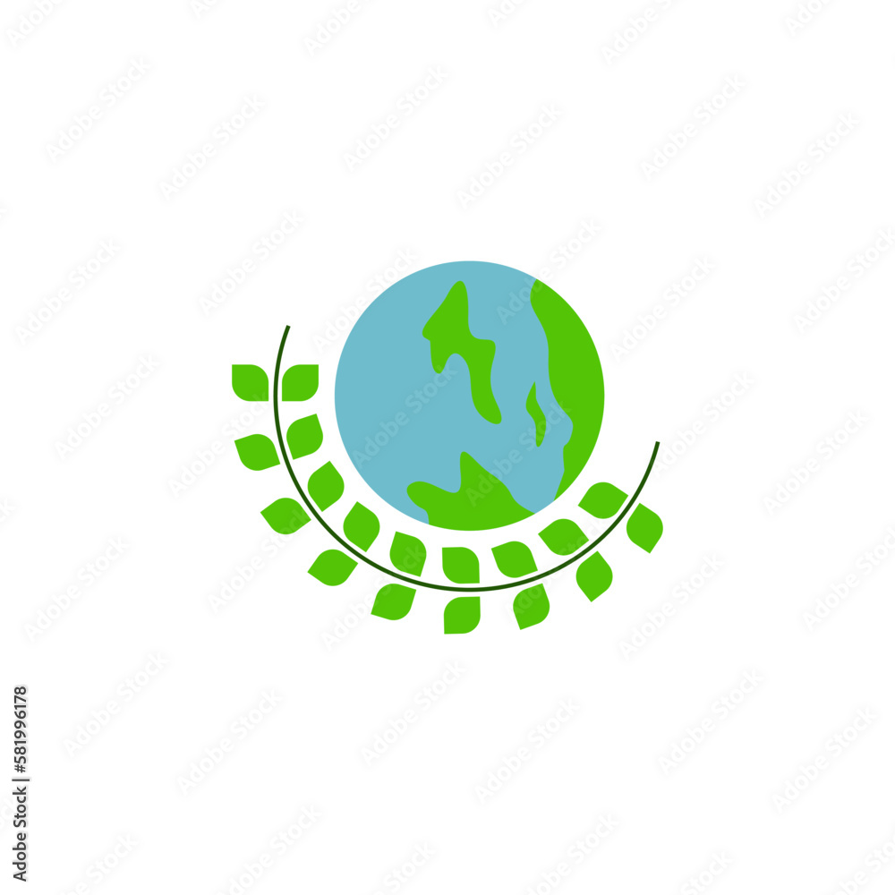 earth and leaves suitable for world day earth and leaves suitable for world day