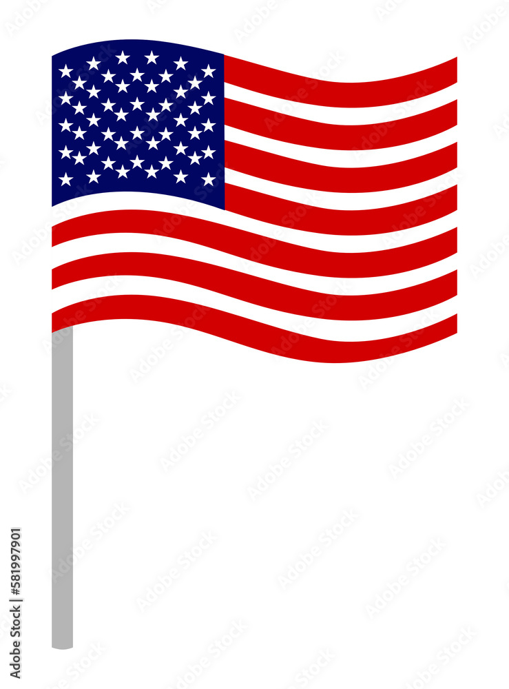 Fototapeta premium United States flag