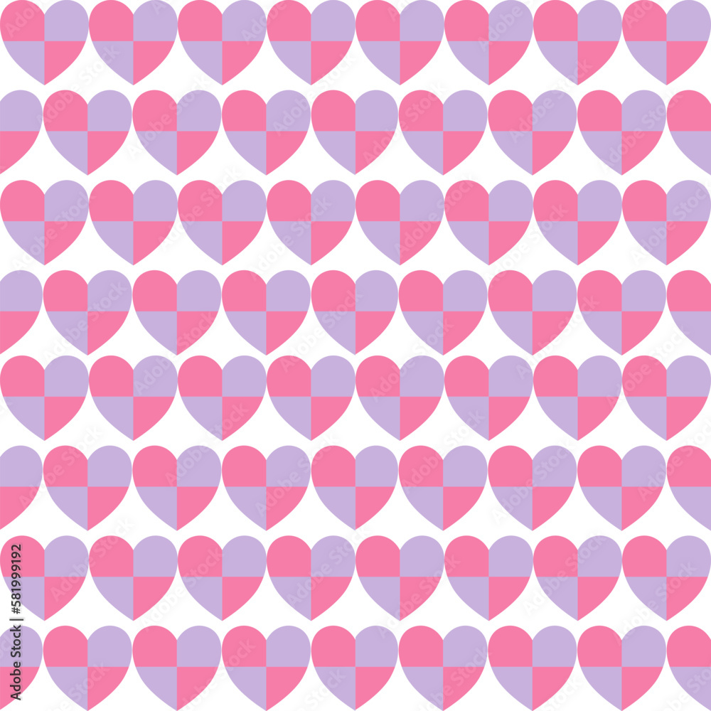pink purple heart shaped seamless background pink purple heart shaped seamless background