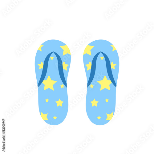 beach sandals, comfortable shoes, summer shoes © StockBURIN
