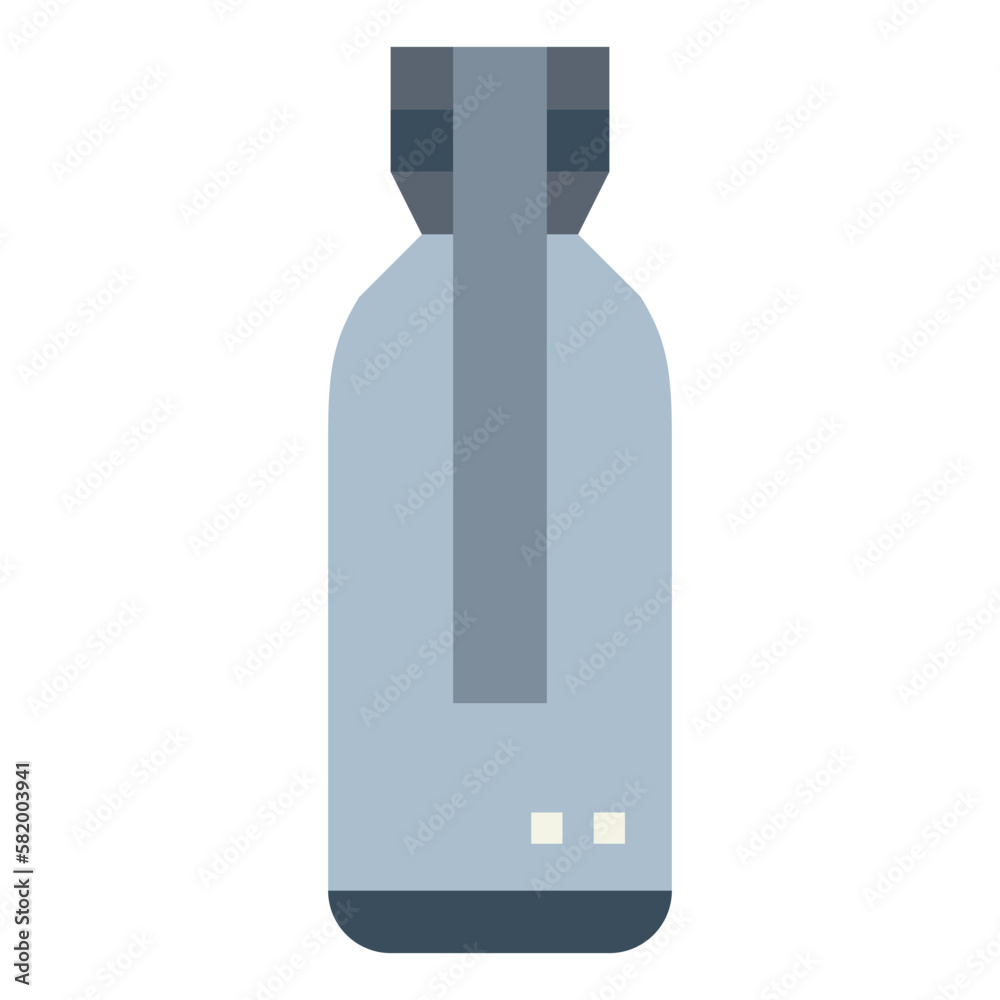 bottle flat icon style bottle flat icon style