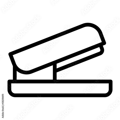 stapler line icon