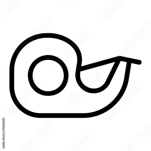 tape dispenser line icon