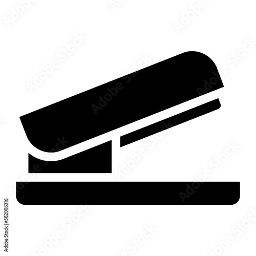 stapler glyph icon photo