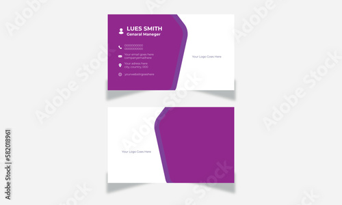 Creative Business Card  Design Template set of cards