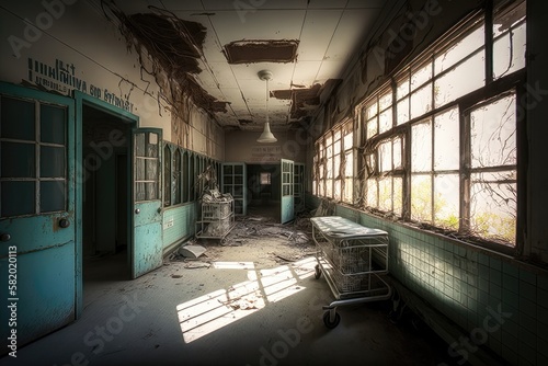 Abandoned Hospital Wing 1. Generative AI