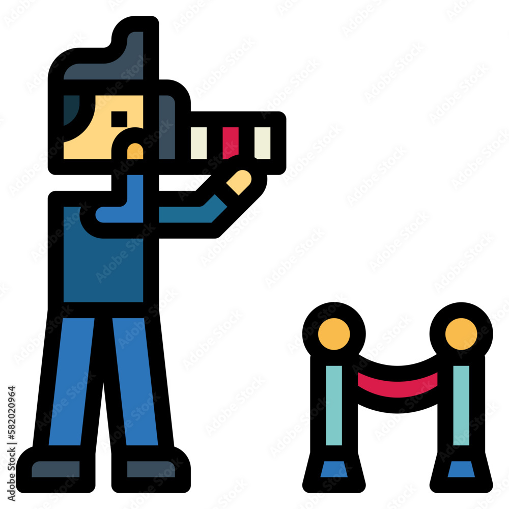 paparazzi filled outline icon style paparazzi filled outline icon style