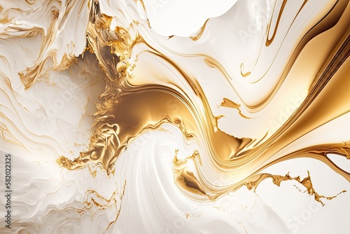 golden white marble texture background