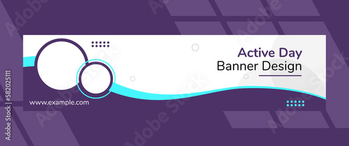 Active Day Banner Design