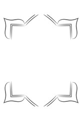 frame border for design decor