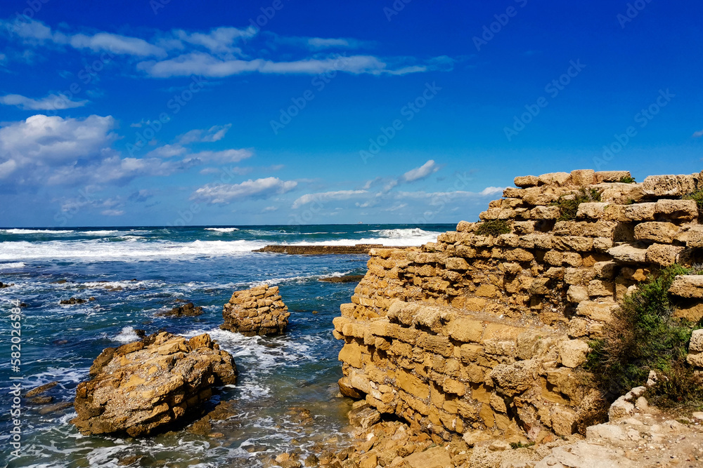 Seascape Mediterranean coast