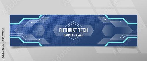 Futurist Tech Banner Design