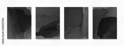 Bold and modern large black abstract wall art . This textured wall art features striking black tones and is sure to make an impact in any room.