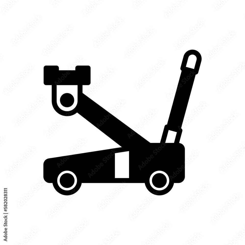 Hydraulic Jack icon in vector. illustration Hydraulic Jack icon in vector. illustration