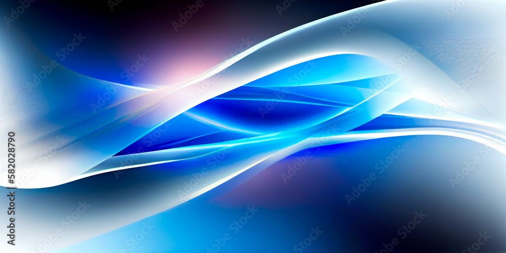Dynamic Abstract Generative AI Light Blue Background Dynamic Abstract Generative AI Light Blue Background