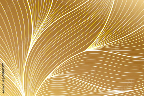 Playing whites lines on warm golden background - suitable as background for designs and websites