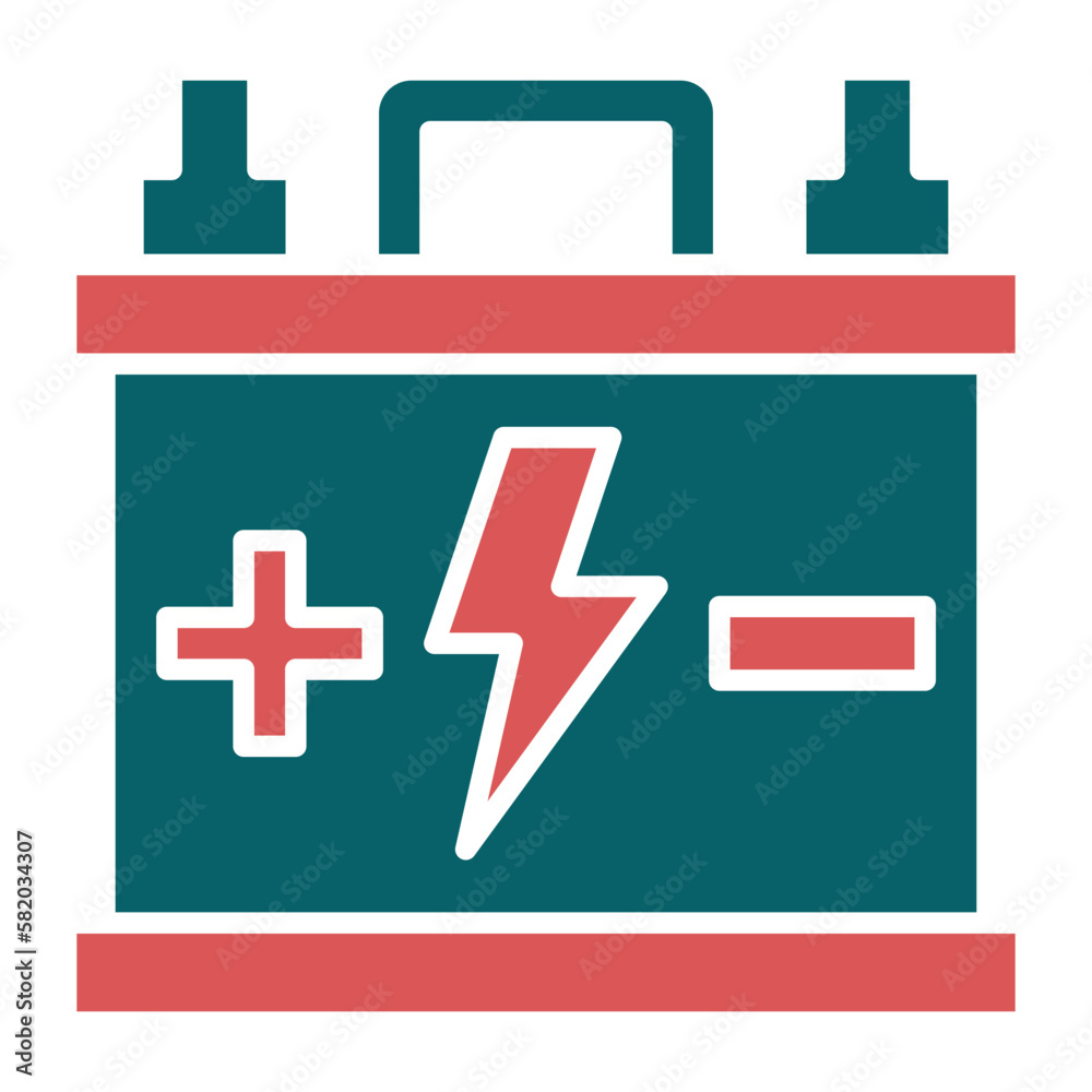 Vector Design Battery Icon Style Vector Design Battery Icon Style