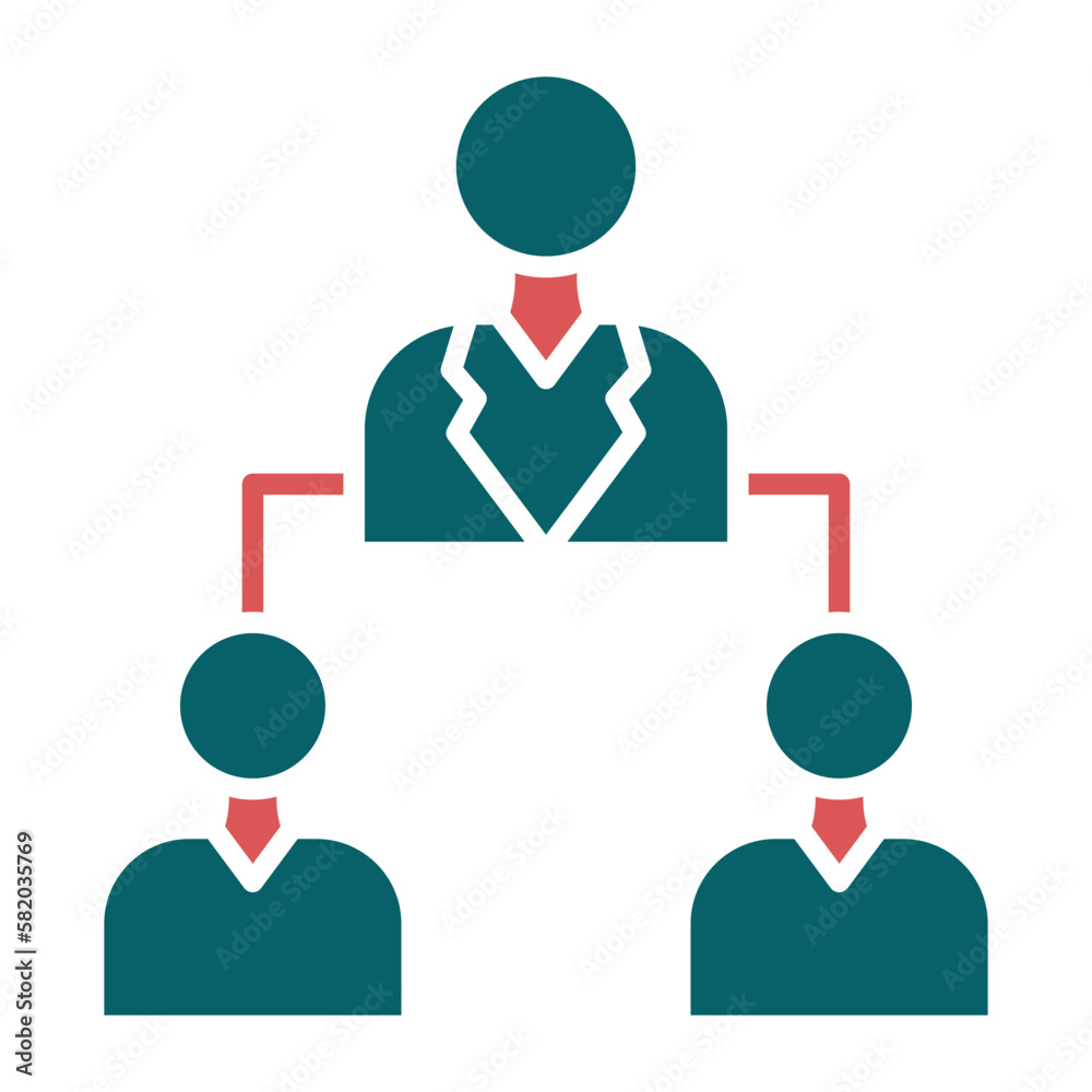 Vector Design Team Work Icon Style