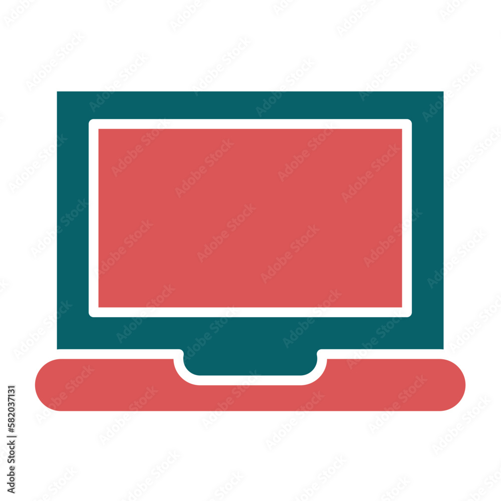 Vector Design Laptop Icon Style