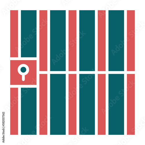 Vector Design Jail Icon Style
