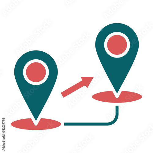 Vector Design Migration Icon Style