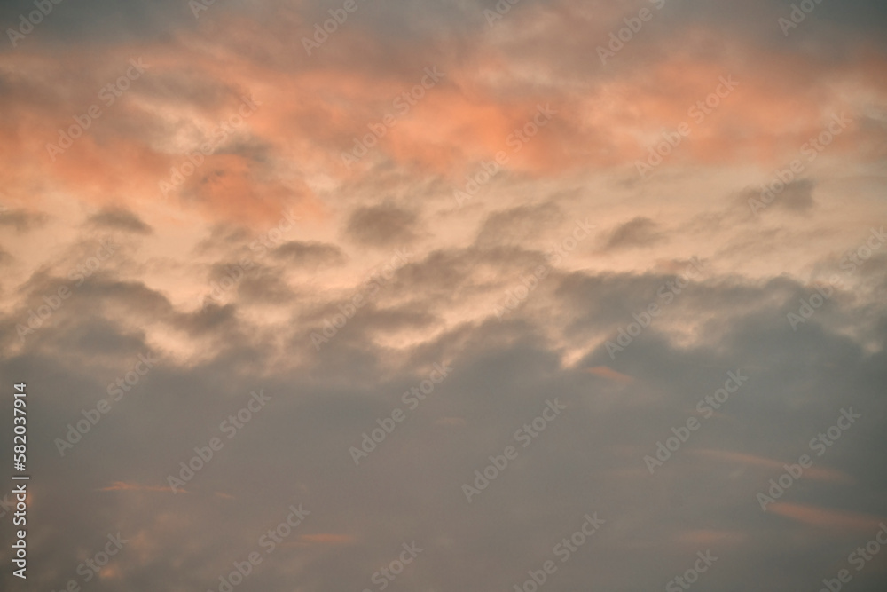 dreamy sky natural background. nature abstract image use for sky replacement.